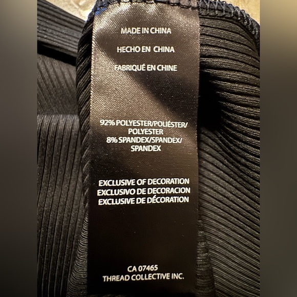 NWOT Bebe Women Black High-Neck Maxi Dress, Large, 92%polyester, 8 Spandex - Picture 11 of 12